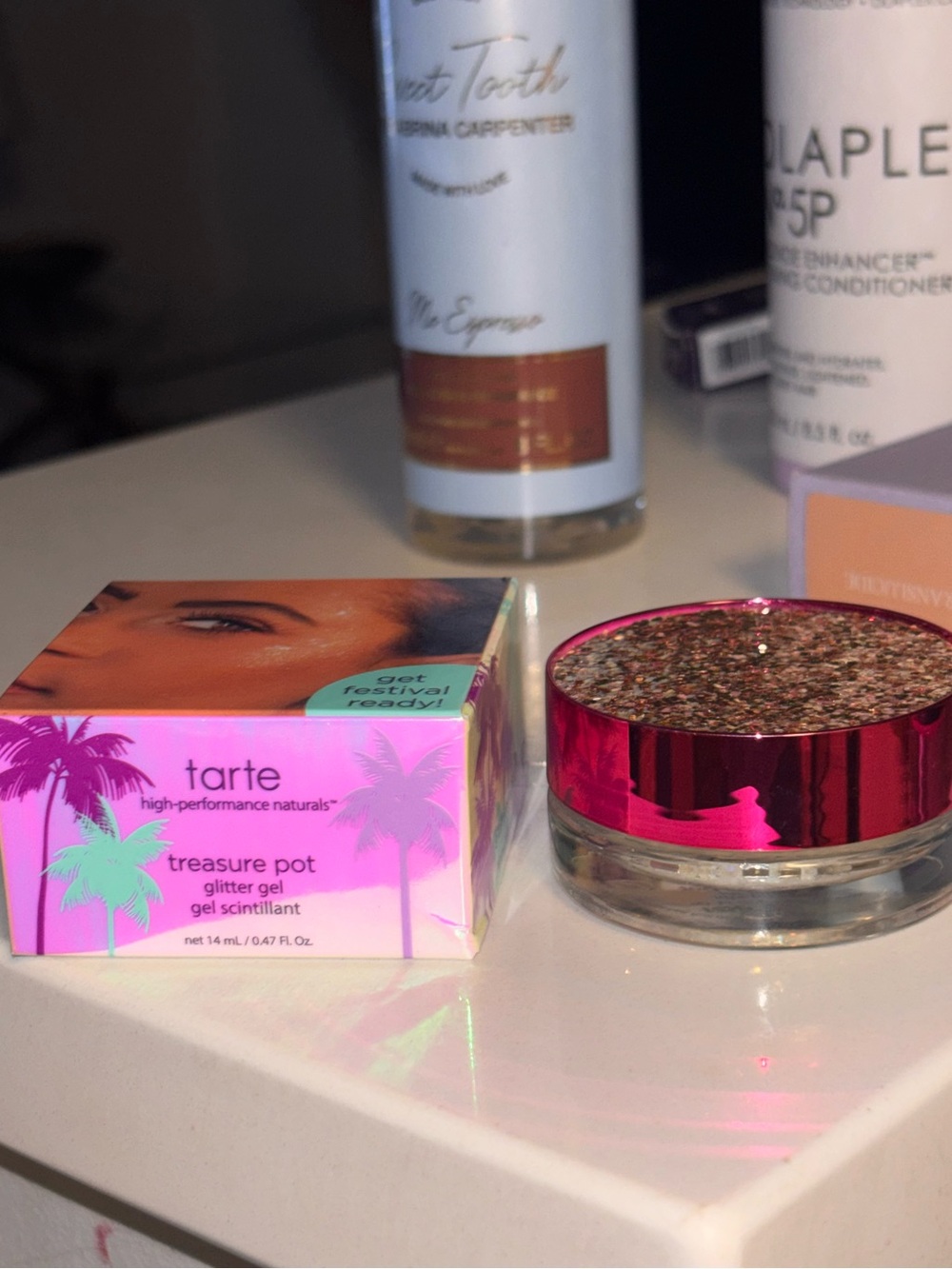 Tarte Treasure Pot Glitter Gel in Star Party